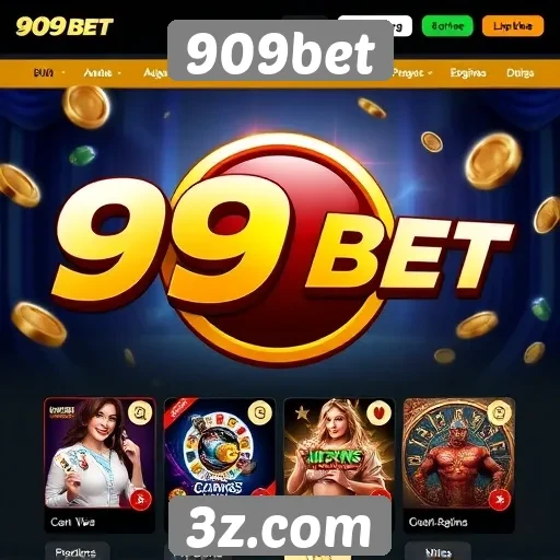 Inicio das operações do site 909bet