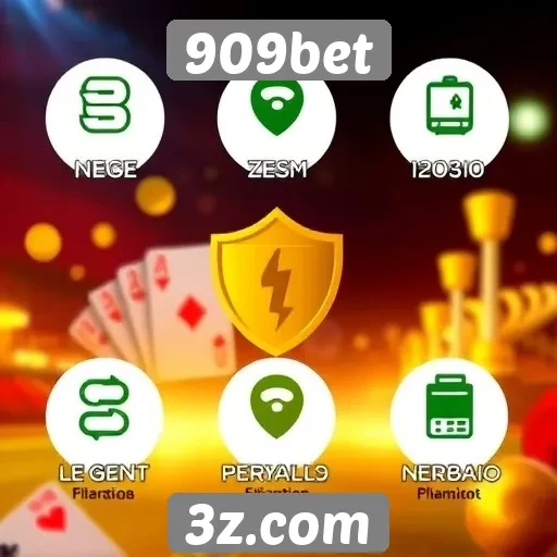 Segurança e licenciamento do site 909bet